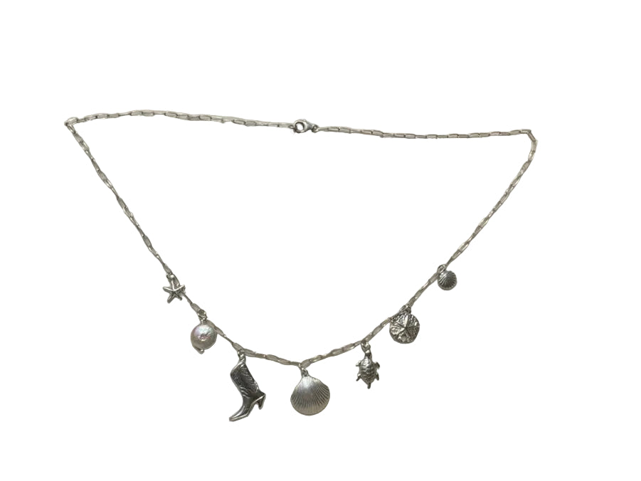 Coastal Cowgirl Charm Necklace