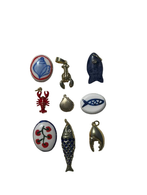 Lapiz Fish Charm