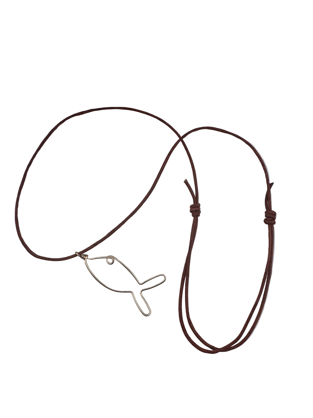 Hand-wired Fish Necklace