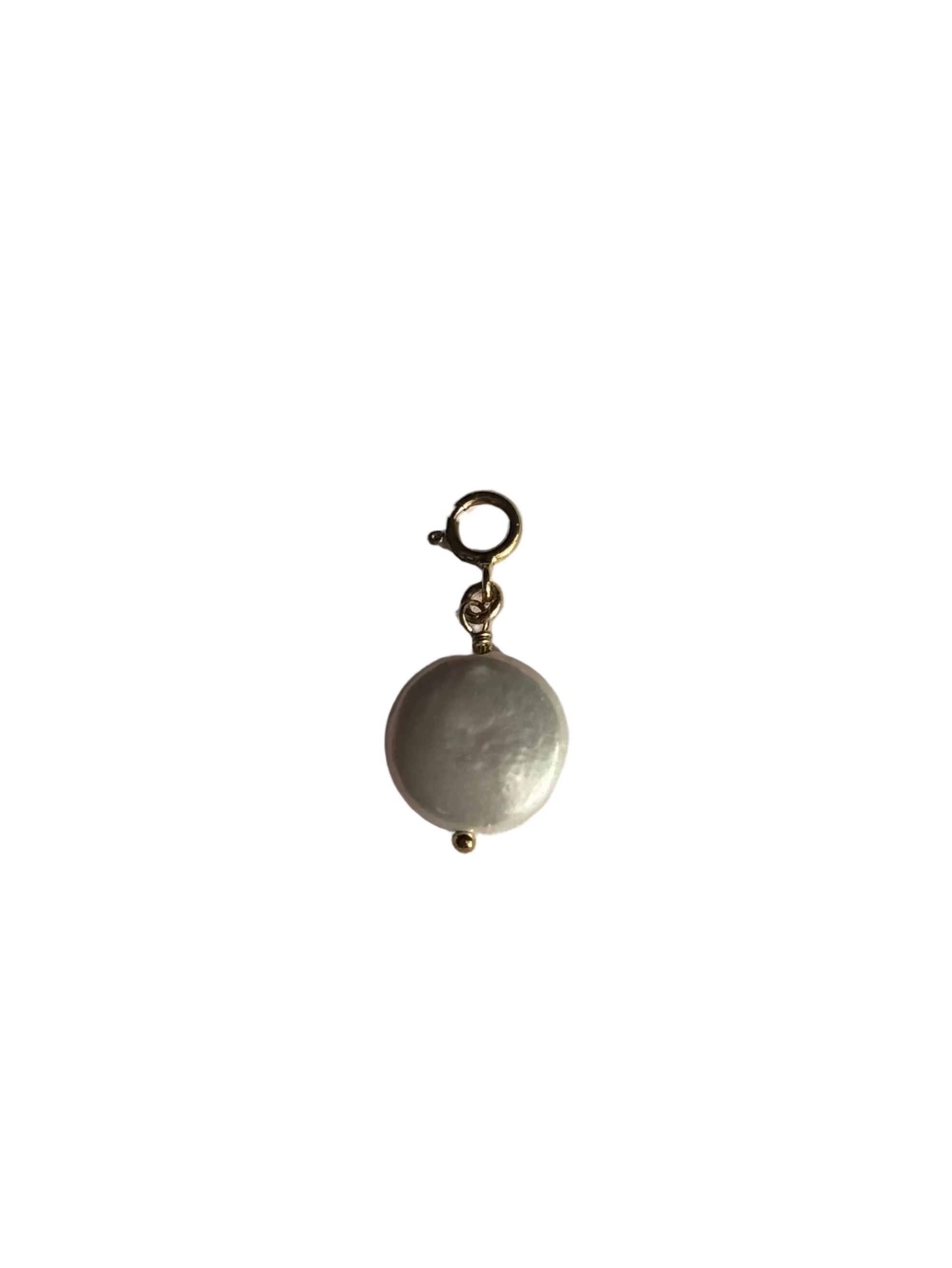 Coin Pearl Pendant