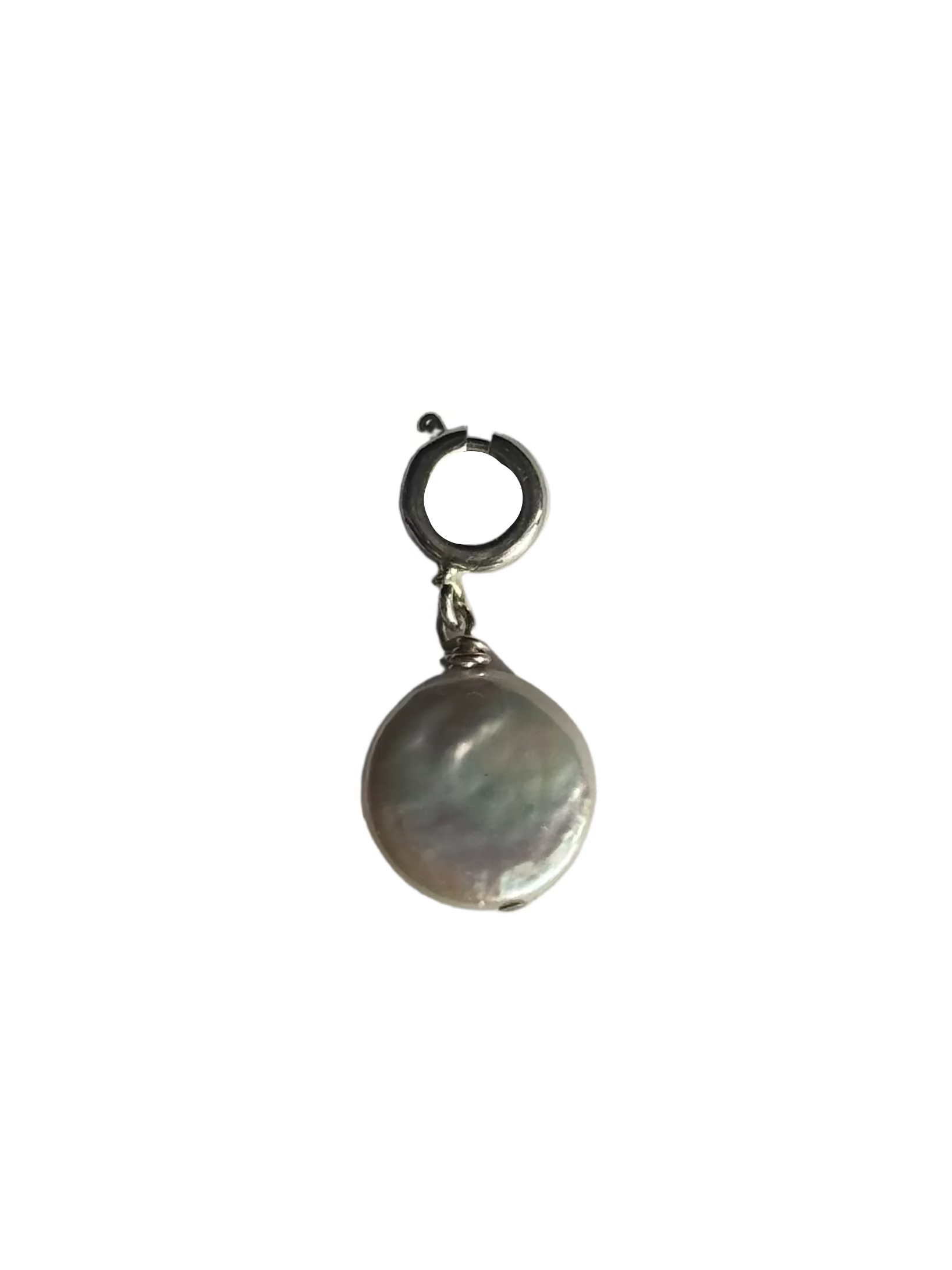Coin Pearl Pendant