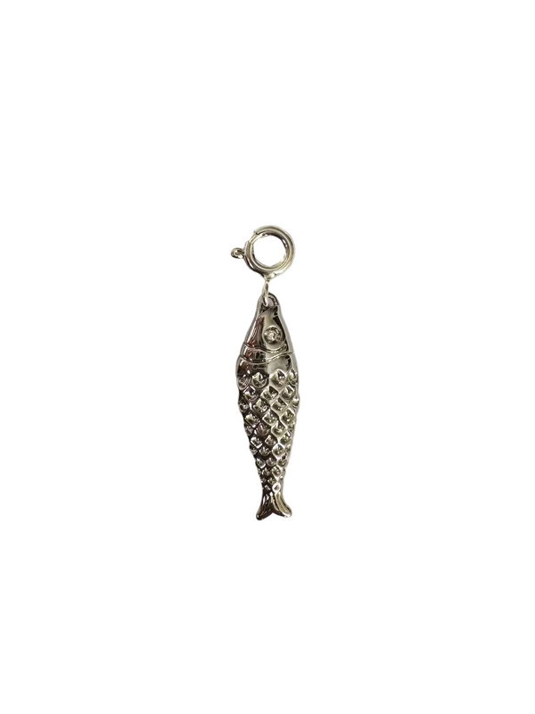 Silver Fish Charm