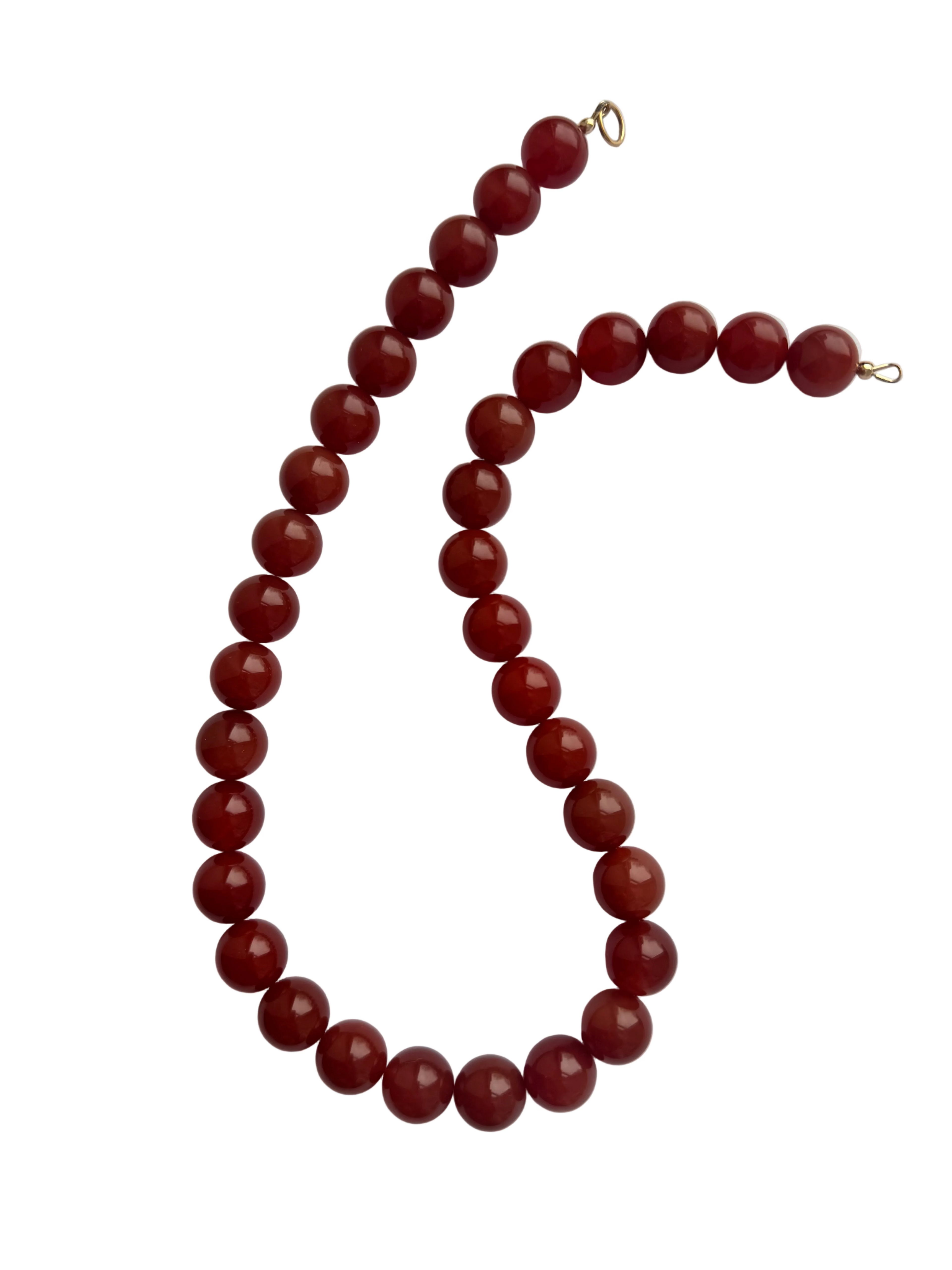Red Agate Choker Necklace
