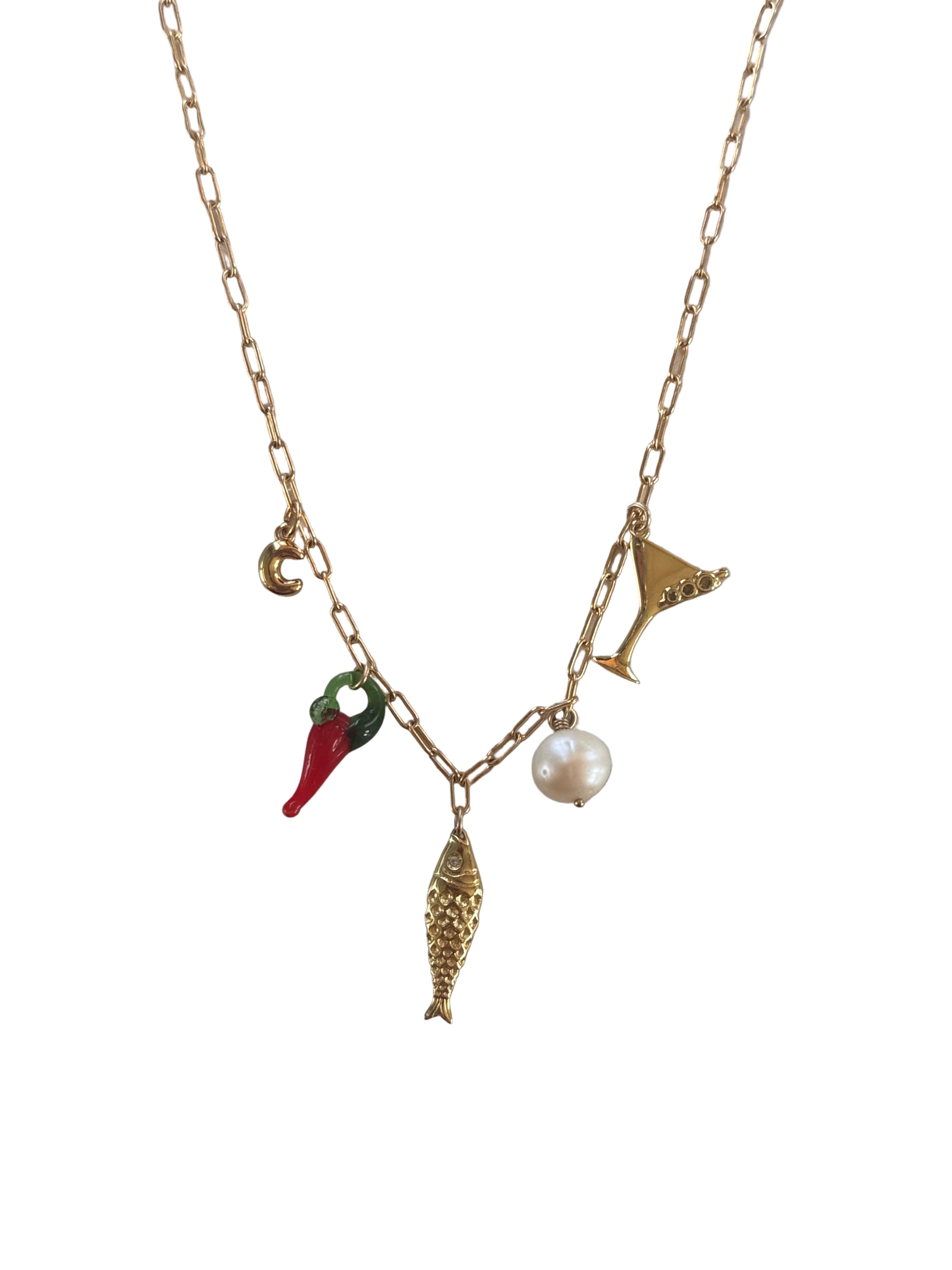 The Aperitivo Charm Necklace