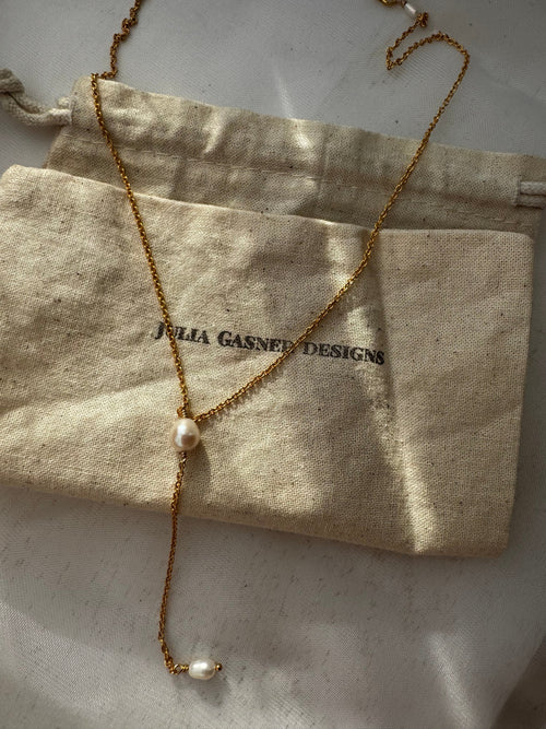Heirloom Drop Lariat Necklace