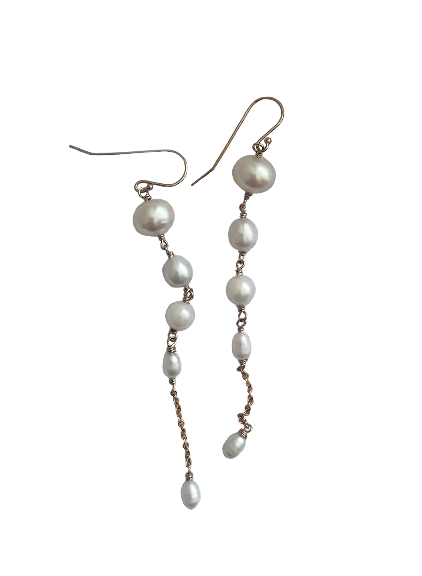 Cascading Pearl Drops