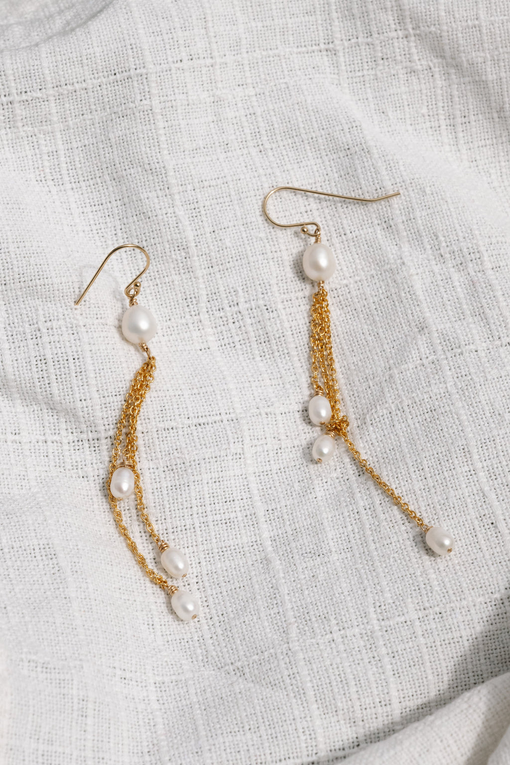 Pearl Dangle Earrings