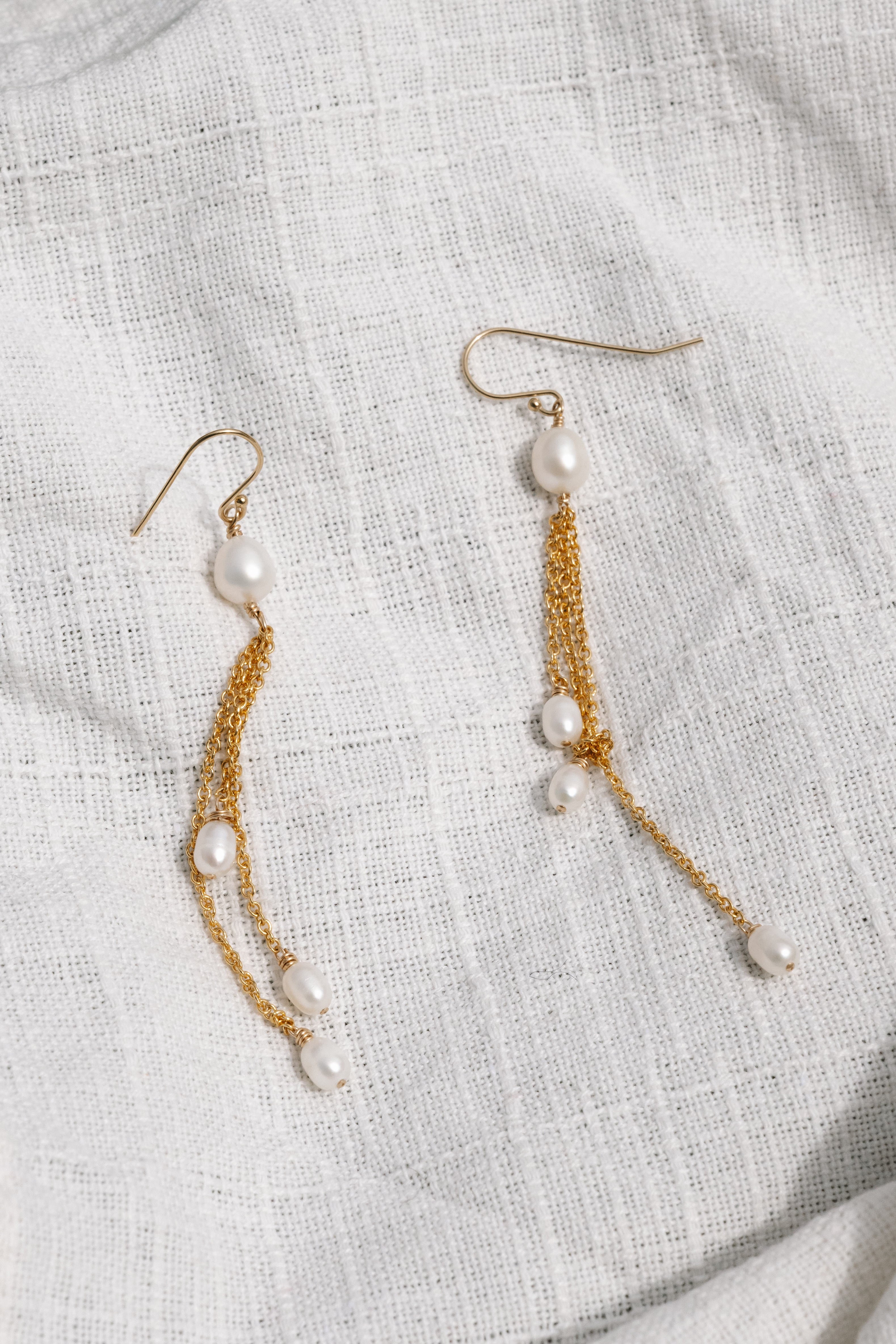 Pearl Dangle Earrings